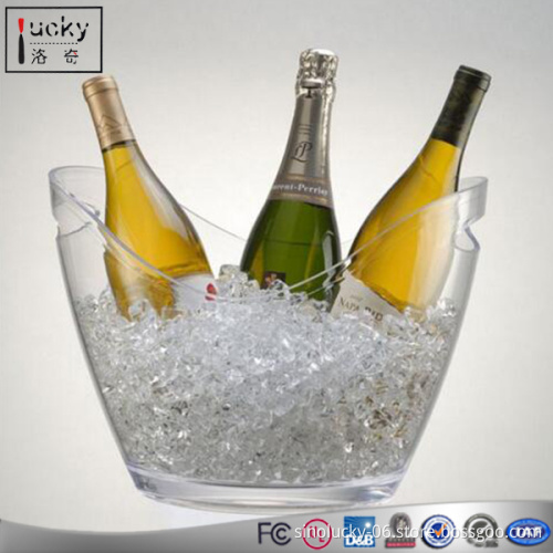 Acrylic Ice Bucket Wine Drinks Pail Cooler,Modern Ice Bucket by True